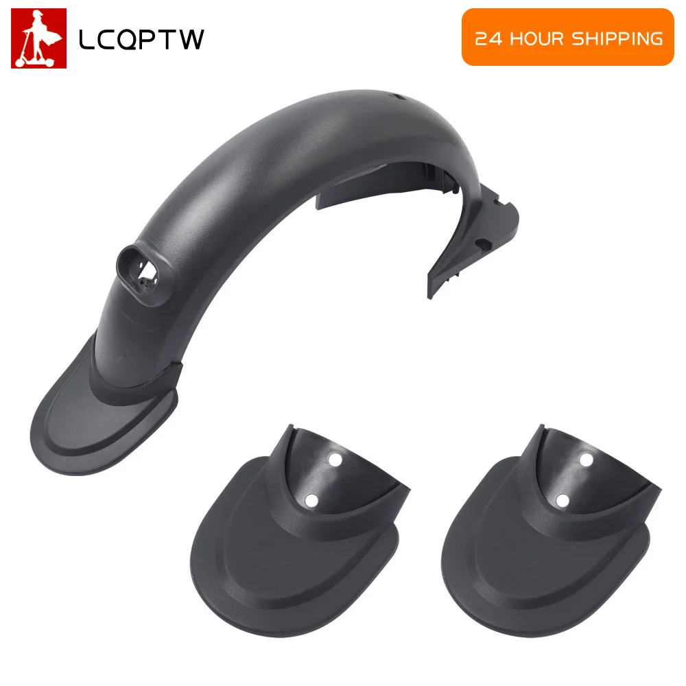 2PCS Front Rear Mudguard Fender Fishtail Shape Retaining Water for Ninebot Max G30 G30D Scooter Accessories