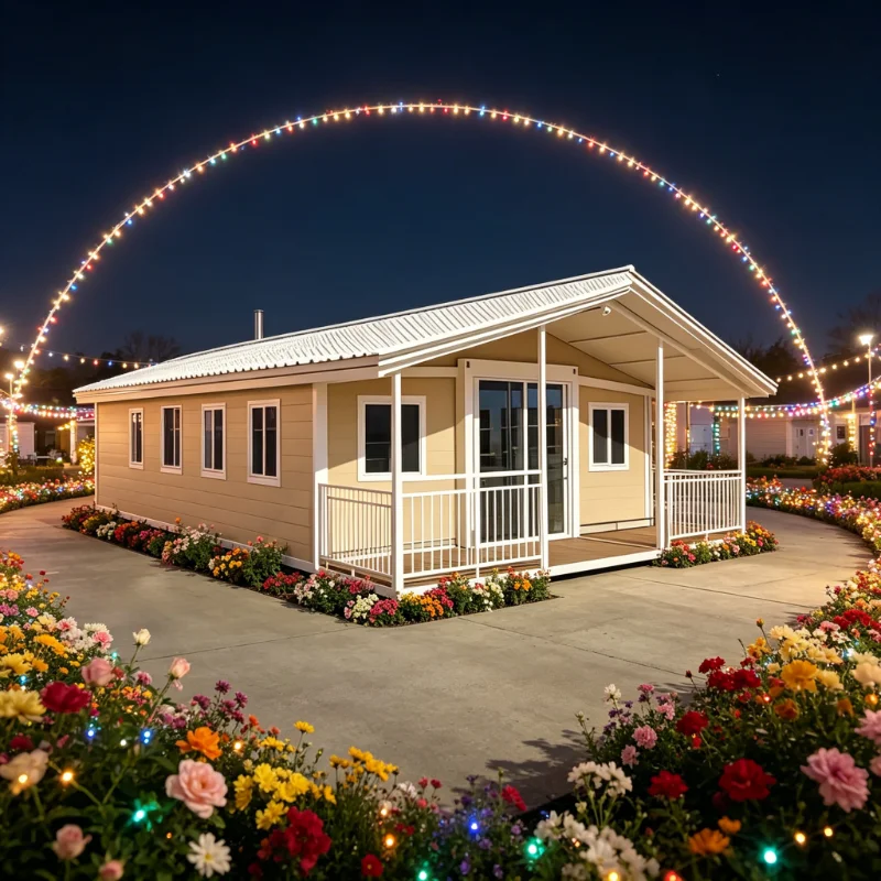 Prefab Modular Foldable Expandable Container House 2 Bedroom Living Room Kitchen Modern Design Waterproof Granny Flat Customized