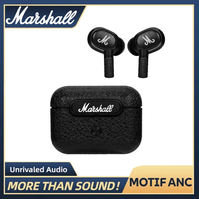 Marshall MOTIF ANC véritable casque sans fil Bluetooth écouteurs à suppression active du bruit écouteurs intra-auriculaires casque Version HK