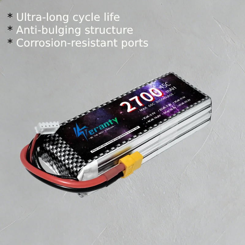 TERANTY V2.0 14.8V 2700mAh Bat - Lipo Battery 4S avaliação e preço