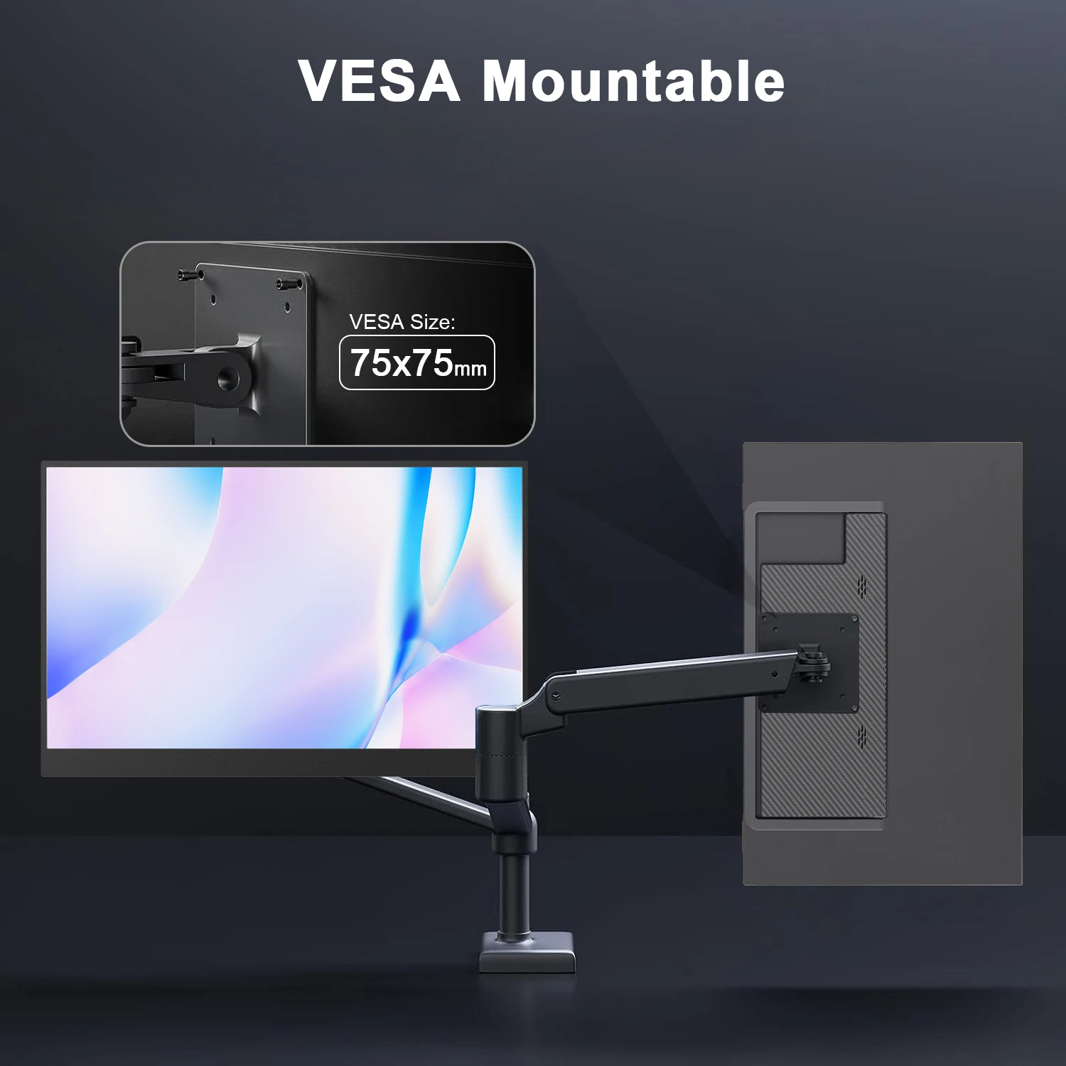 SIBOLAN 15.6 Inch 1080P FHD Travel Monitor Built-in Kickstand Second Monitor USB HD Gaming External Monitor for Laptop