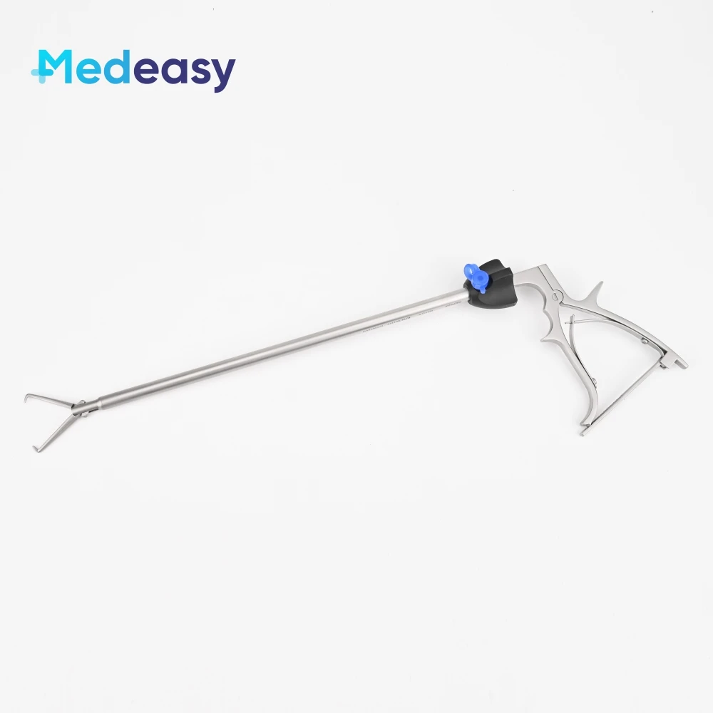 Laparoscopic Surgical Instruments Grasping Forceps Two Teeth 10x330mm