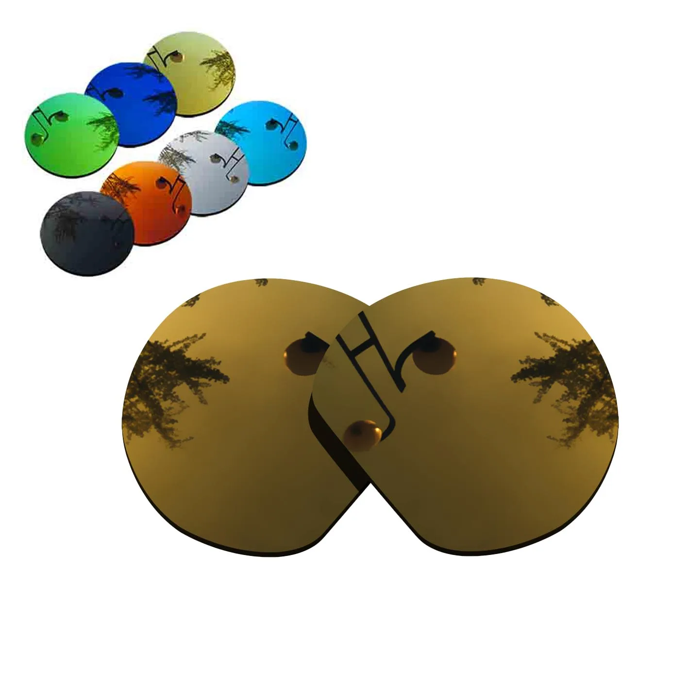 

100% Precisely Cut Polarized Replacement Lenses for Oakley Clifden Sunglass - Varieties