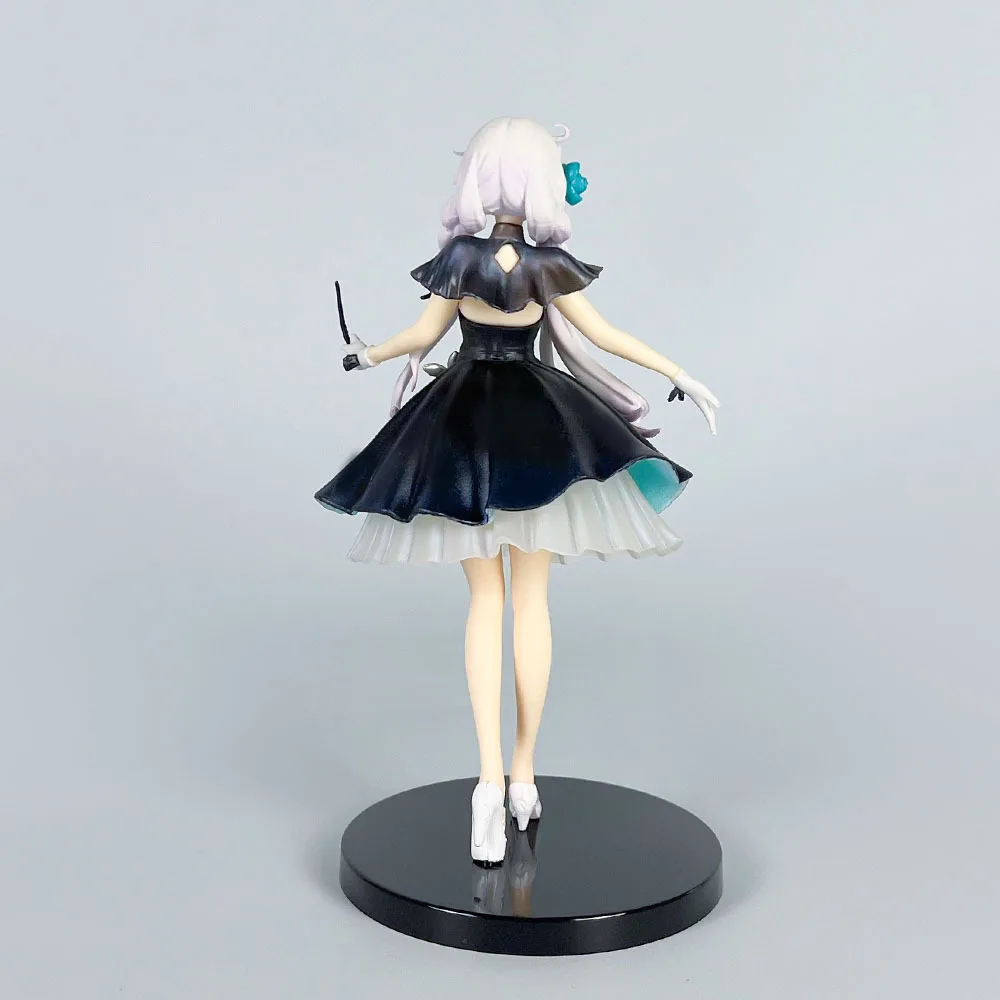18cm Honkai Impact 3 Kiana Holy Night Symphony Poem Anime Handmade Model Action Figures Desktop Case Decoration Ornament Gift
