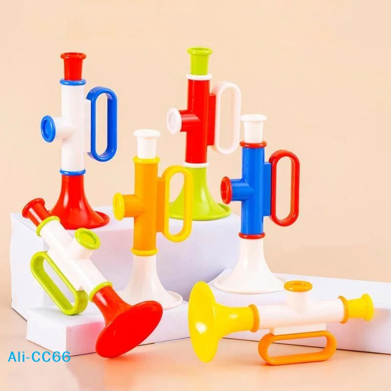 【C】Random Color 1PC Cheer Plastic Horn Football Game Fans Cheerleading Props Vuvuzela Kid Trumpet Football Cheer Horns