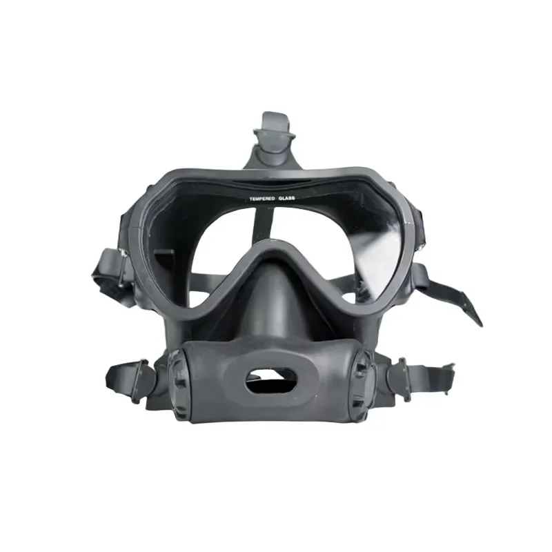 Full Face Snorkeling Mask Foldable Silicone Diving Goggles 4mm Tempered Glass Anti Fog Large View Waterproof Swim Gear for