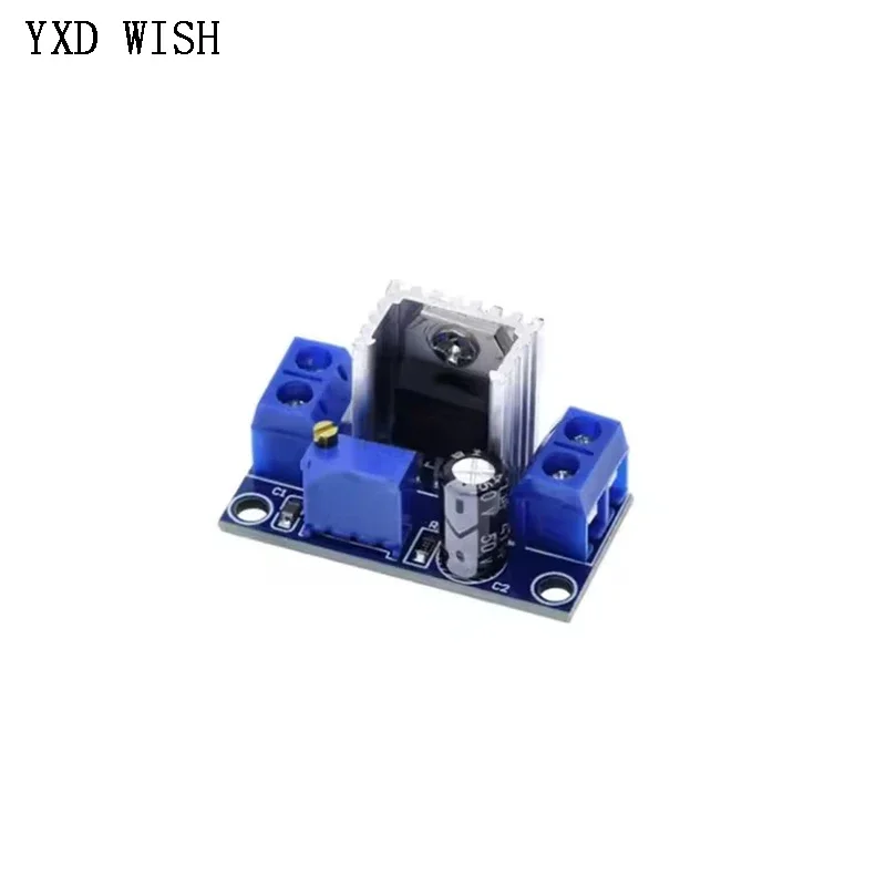 10PCS LM317 Adjustable Voltage Linear Regulator Power Supply LM317 DC-DC 4.2-40V To 1.2-37V Step Down Buck Converter Board