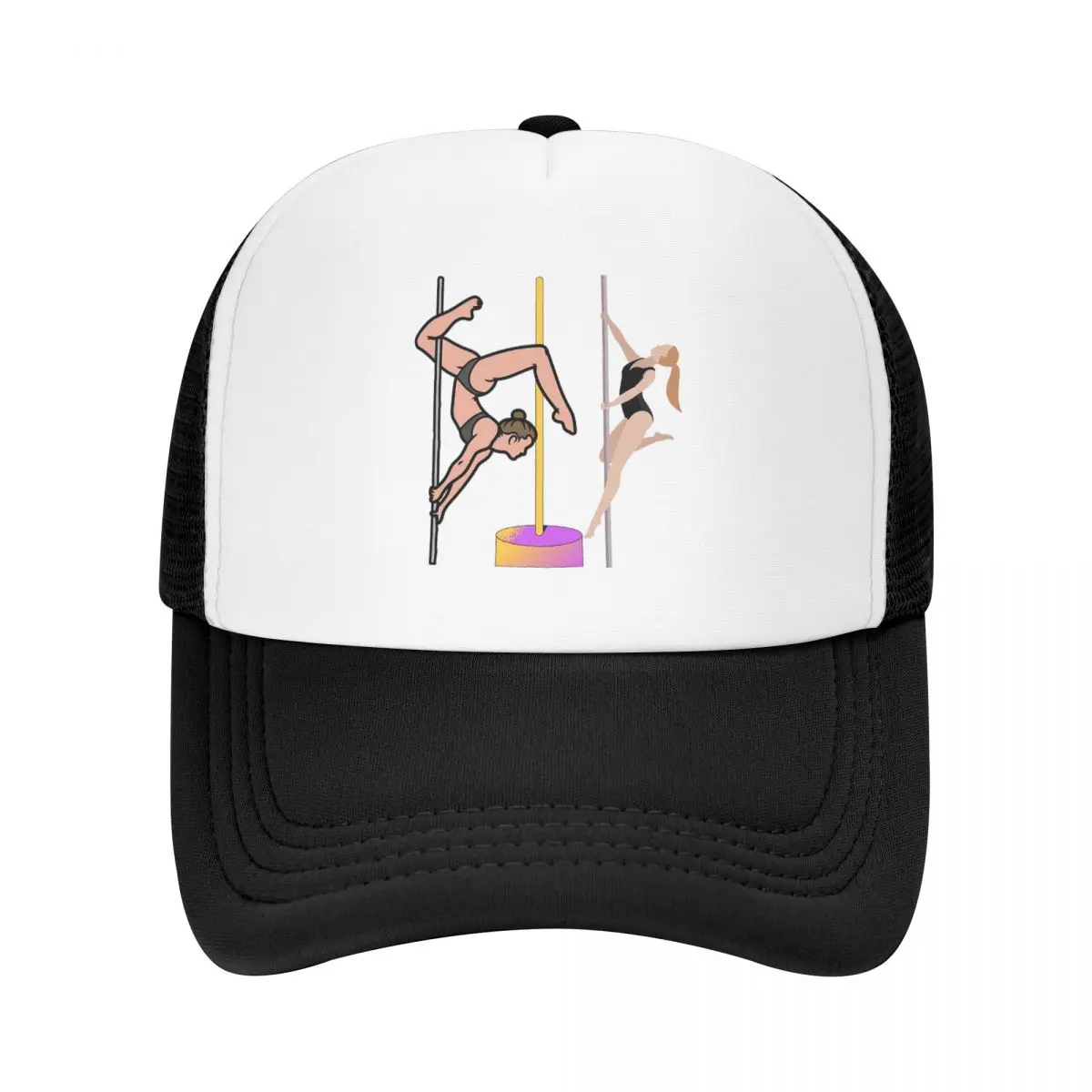 Pole Dance - Perfect For Evry Pole Dance Lovers Cap Casual Mesh Baseball Caps Adjustable Hat Hip Hop Summer Unisex Baseball Hats