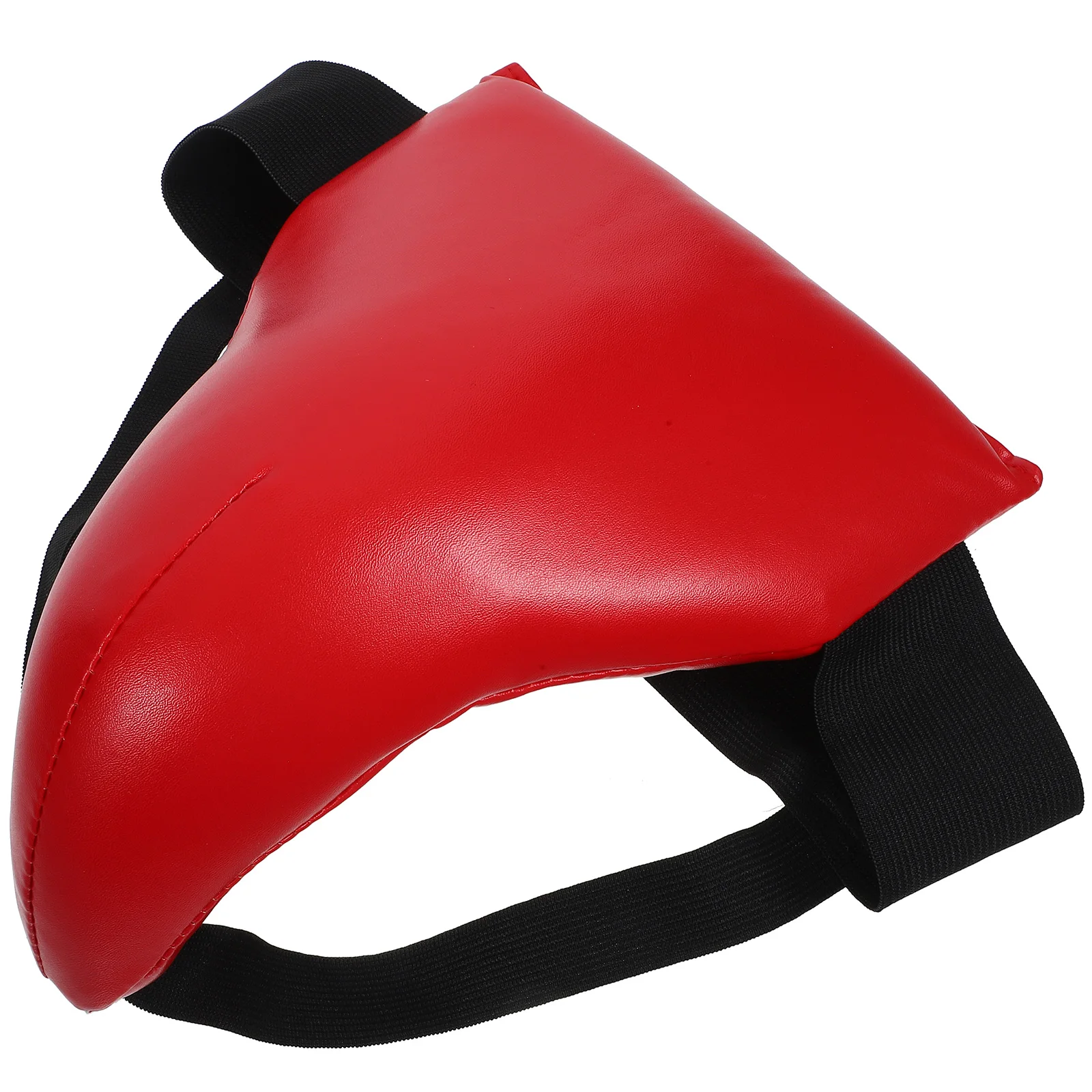 

Kids Crotch Guard Red Children Groin Protector Breathable Sports Gear Durable ABS Plastic Easy to Wear Training Accessories
