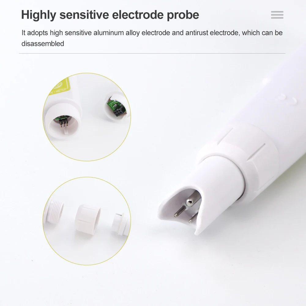 Neues digitales 3-in-1-Temperatur-EC-TDS-Messgerät 0 ~ 99999 US/cm EC-Tester Wassermessgeräte für Pools, Trinkwasser, Aquarien