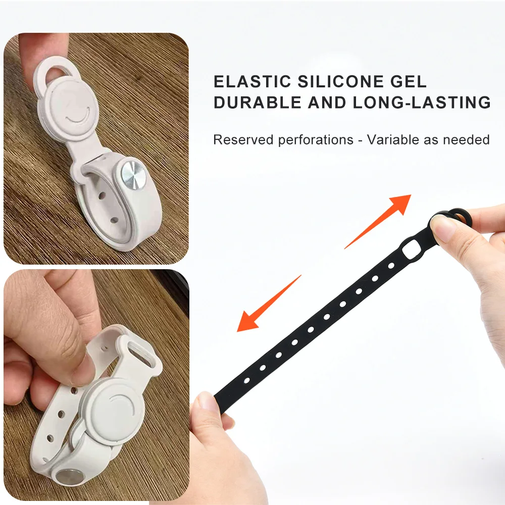 ربطات الكابلات المغناطيسية - منظم سلك السيليكون القابل لإعادة الاستخدام مع فتحات إبزيم، وأشرطة إدارة الكابلات المرنة لكابلات البيانات