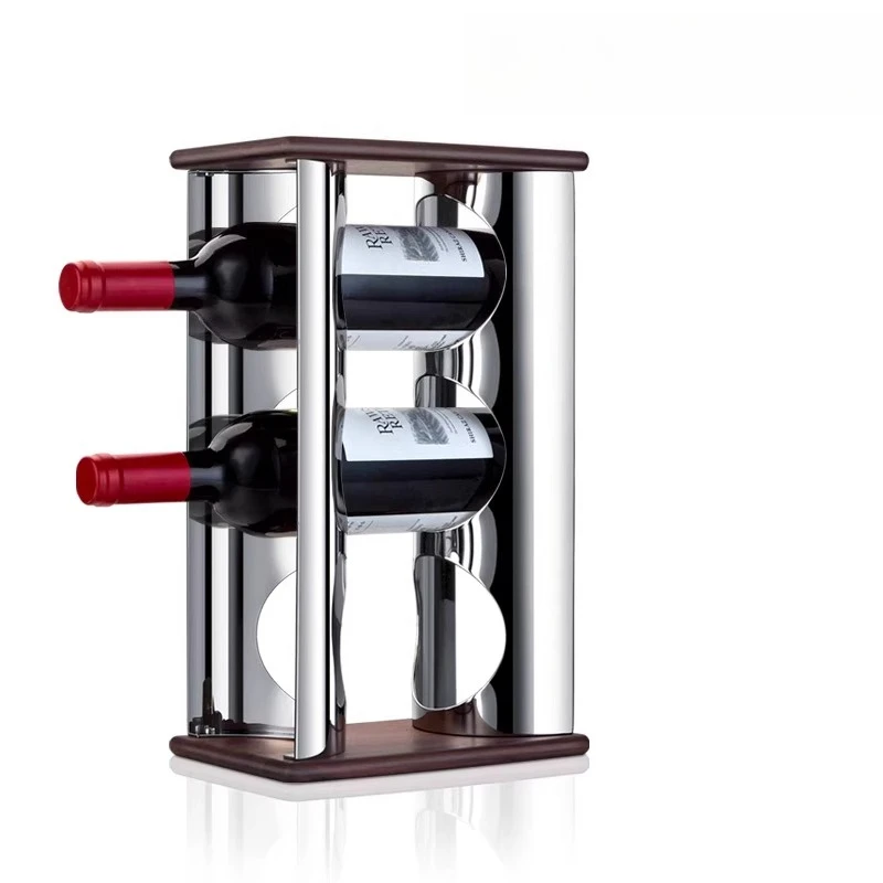 الجوز مع رف النبيذ الفولاذ المقاوم للصدأ رف تخزين العنب