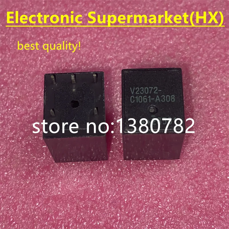 Free shipping 10pcs-50pcs V23072-C1061-A308 12V 5-pin automotive relay IC In stock!