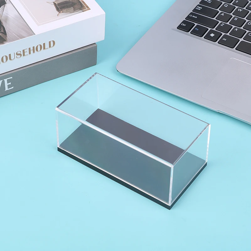 Skala antike Auto Modell Vitrine transparente Acryl staub dichte Hardcover PVC-Box für Figur Sammler Miniatur