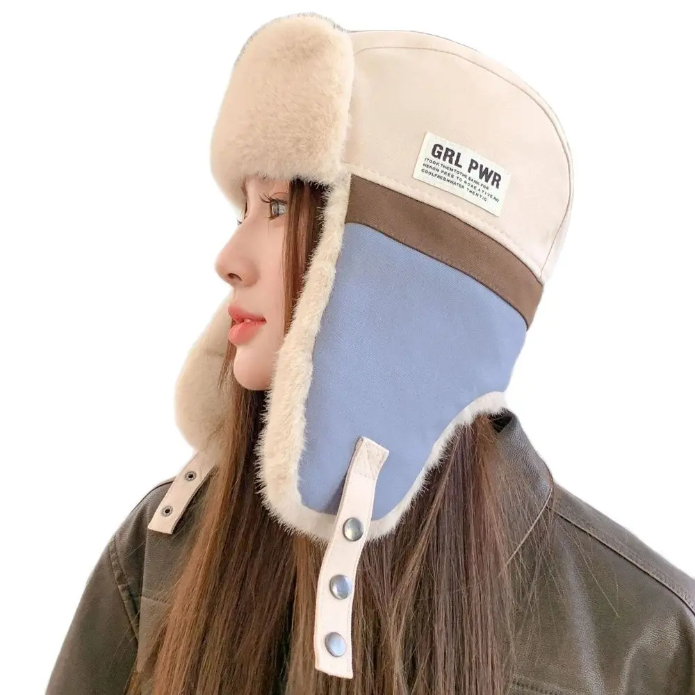 Doitbest Pilot Outdoor Winter Hat Russian Hat Women\'s Fashion Hat 방한모자 Labeling Pilot Men\'s шапка ушанка Warm Bomber Ushanka