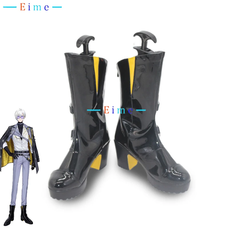

Kaelix Debonair Cosplay Shoes Anime Accessories Vtuber Cosplay Props PU Leather Shoes Halloween Carnival Boots Custom Made