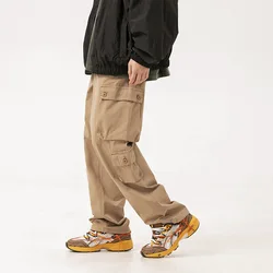 Men Cityboy Streetwear Fashion Loose Casual Cargo Pants Women Japan Vintage Outdoor Sport Techwear Pants Trousers