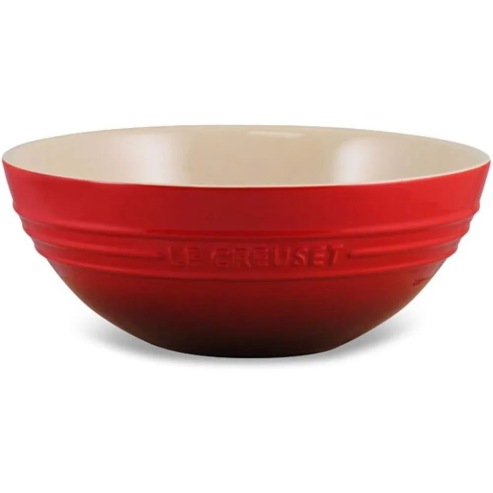 

Le Creuset Большая многофункциональная чаша из керамического камня, 3,1 литра, Cerise Pink