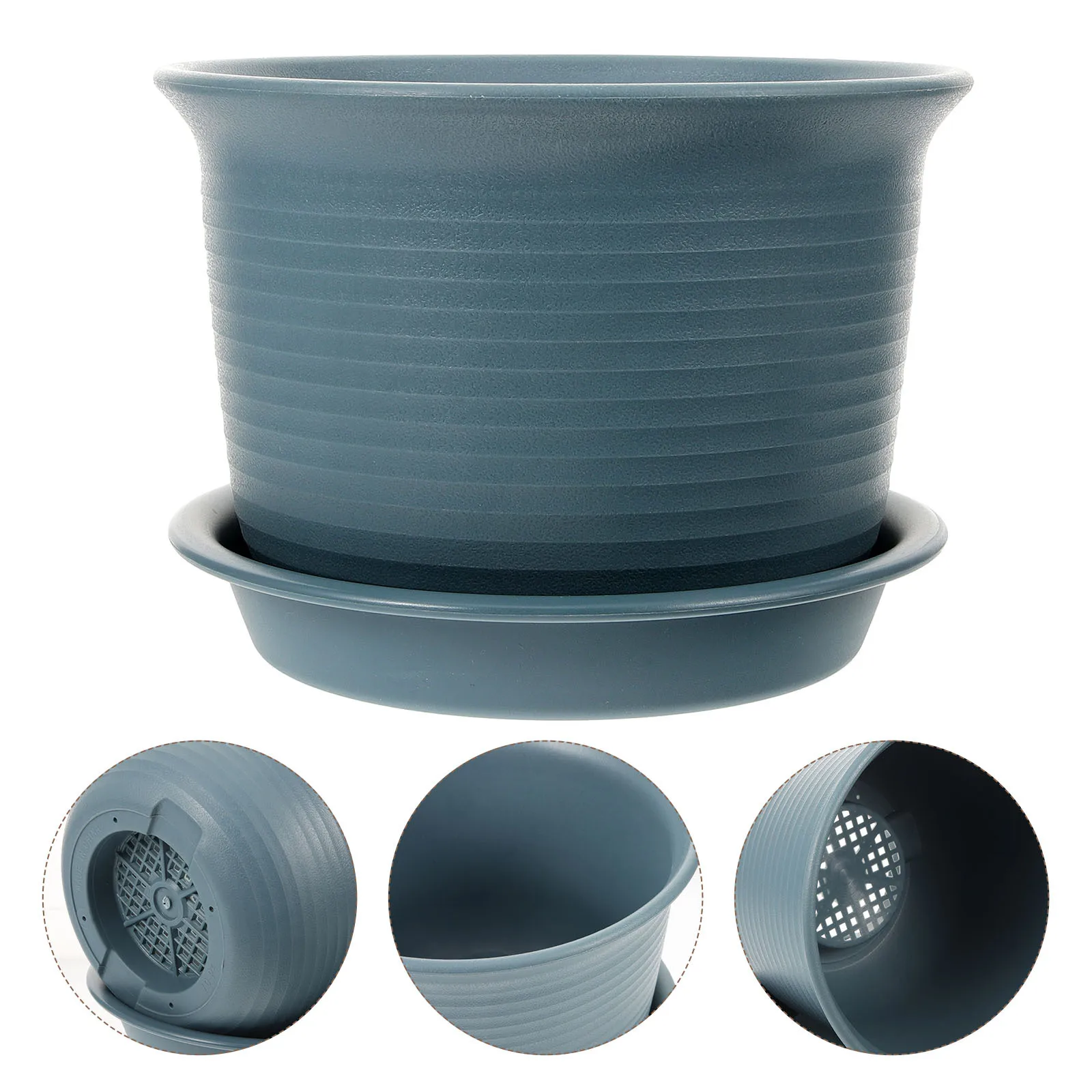 

Resin Flower Pots With Drainage Holes Small Plant Pots For Succulents Garden Nursery Planter Decor Wedding Baby Shower