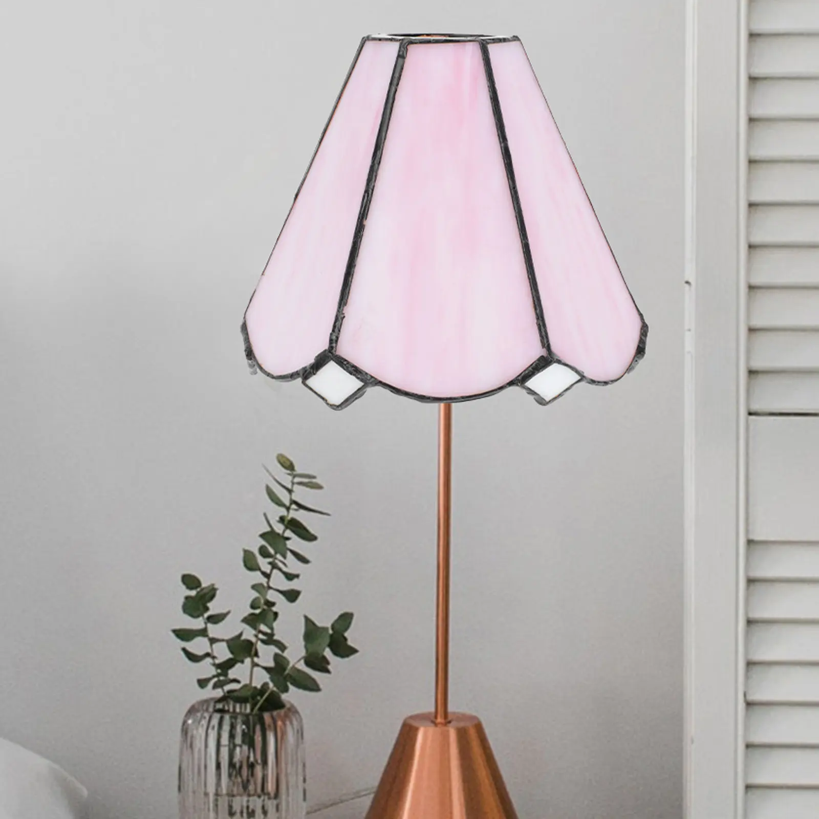 1pcs-colored-glass-lampshade-premium-craft-home-decoration-lamp-cover-soft-light-effect-bedroom-table-lamp-accessory