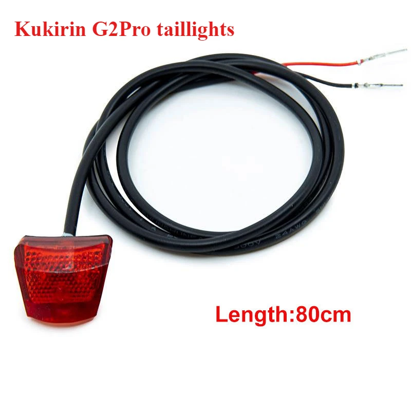 Suministro directo del fabricante de accesorios para scooters eléctricos, venta al por mayor, adecuado para luz trasera Kukirin G2Pro, longitud de 80cm