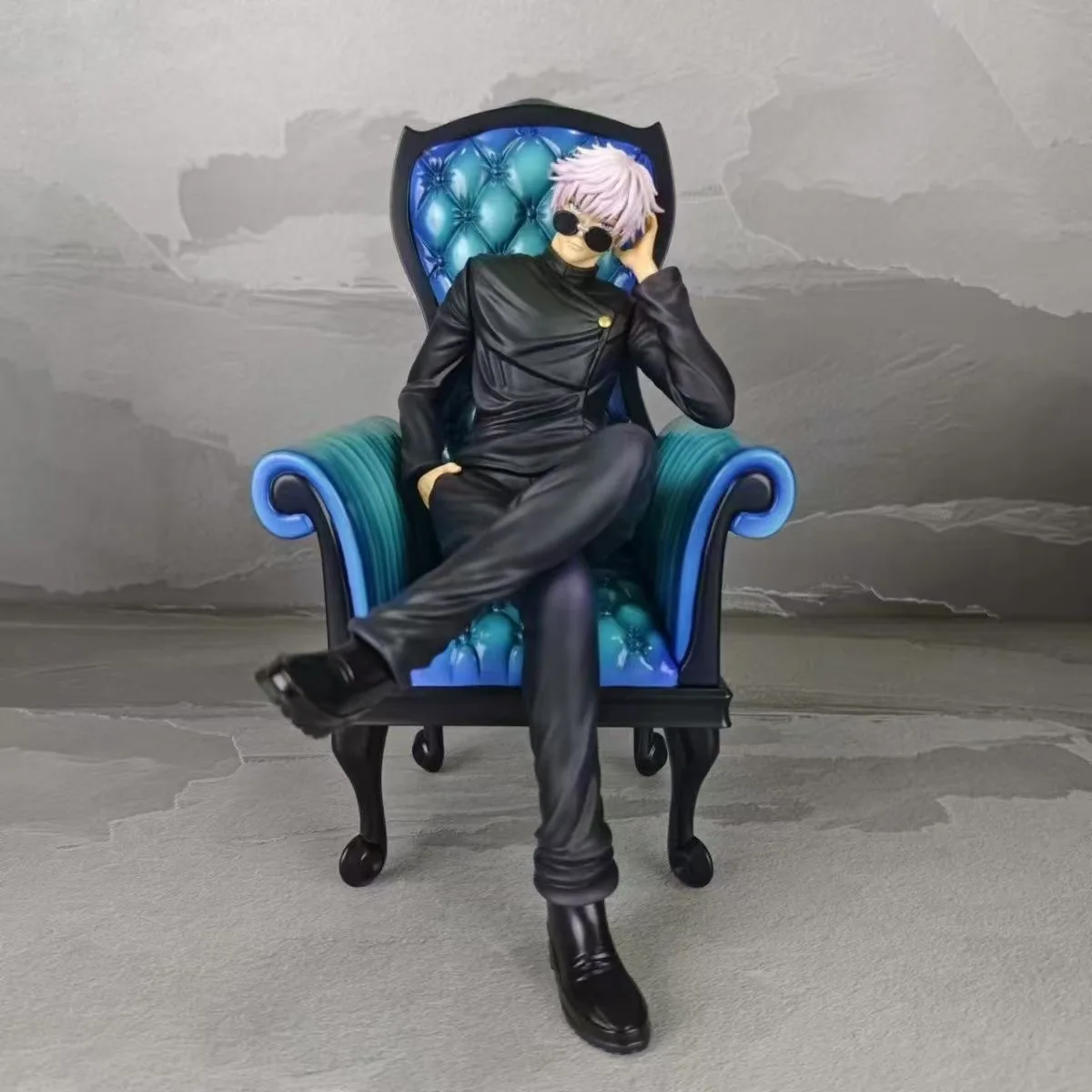 Anime Jujutsu Kaisen Gojo Satoru Geto Suguru GK Sofa PVC Action Figure Collectible Model Doll Toy 24CM