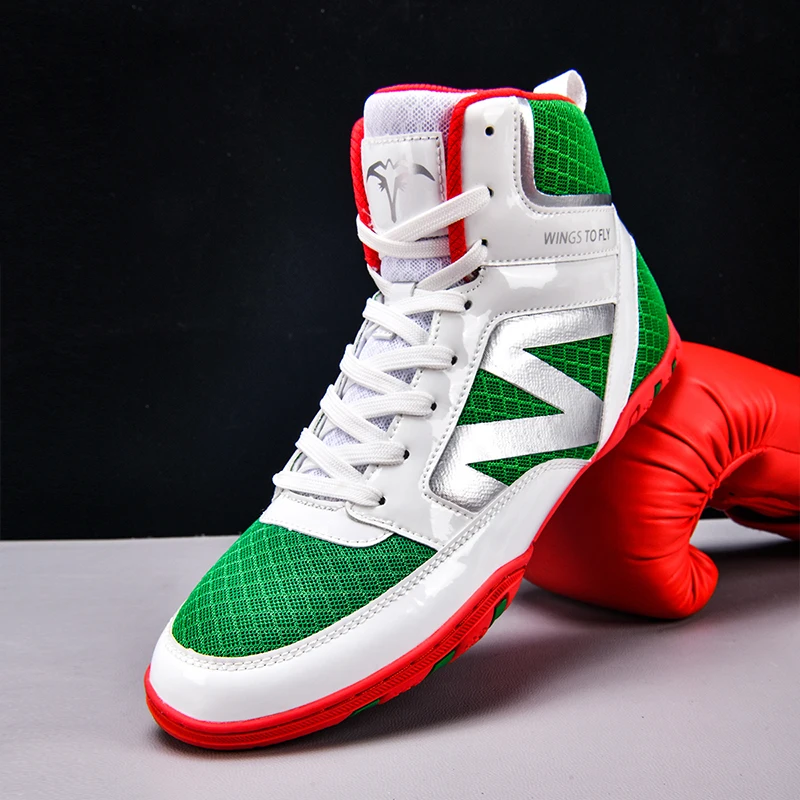 

2025 Новые боксерские кроссовки для мужчин. Дизайнерские борцовские туфли. Мужские роскошные брендовые кроссовки для тренировок в тренажерном зале. Спортивные борцовские ботинки для соревнований.