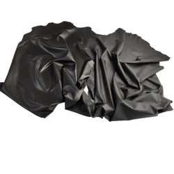 0.3mm Black Ultra-Thin Sheepskin.First Layer Leather Fabric. Real leather.Handmade DIY For Clothes.Repair Down Jacket