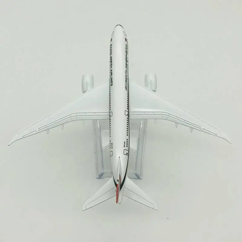 16cm Bangladesh B787 Miniature Plane Metal Diecast Airplane Model Kit for Adults Plane Aviation Gift or Desktop Collection