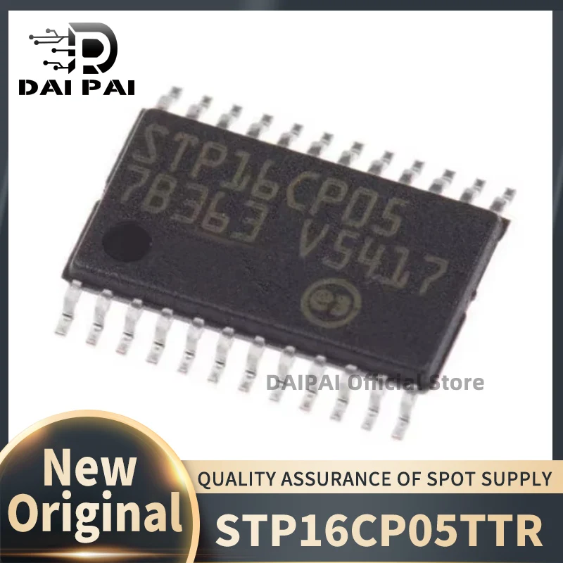 (10piece)100% New original STP16CP05TTR STP16CP05 TSSOP24 LED array driver chip
