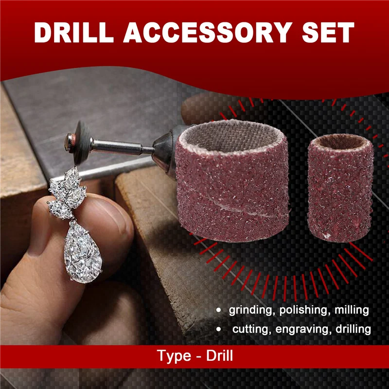 

A25I-161 шт. электрическая гравировальная мини-дрель-полировальный станок с регулируемой скоростью, аксессуары для вращающихся инструментов для Dremel 3000 4000