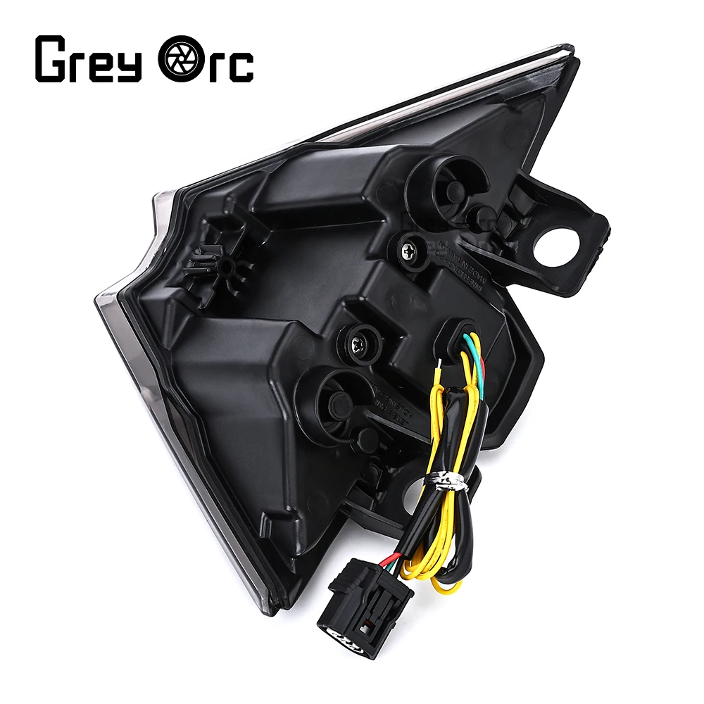 For Kawasaki Ninja 500/SE Z500 EX500 2024-2025 Accessories Motorcycle LED Rear Taillights Brake Turn Signal Integration