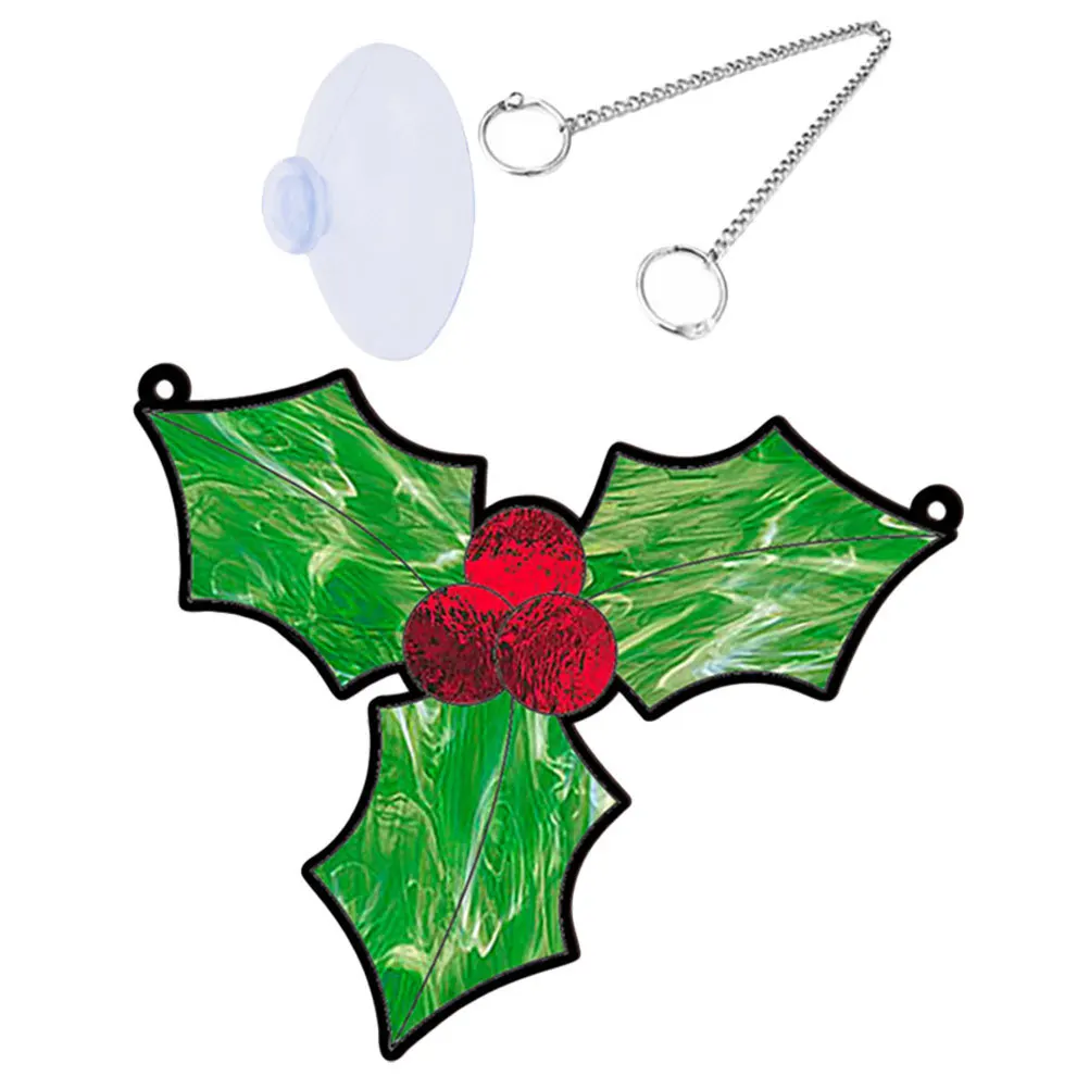 

1Set Christmas Tree Hanging Acrylic Berry Pendant Ornament Rustic Xmas Porch Hanging Decoration Lightweight Xmas Party Favor