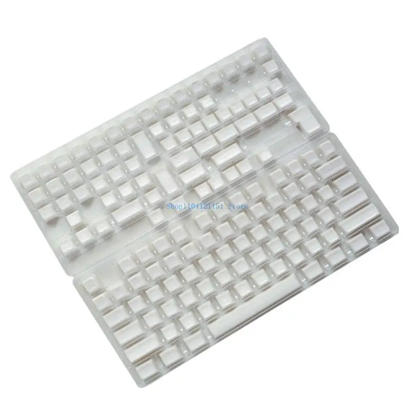 

A2BD 142Keys Белый нефрит, как профиль Keycaps Profile Double Shot PBT для механических клавиатур