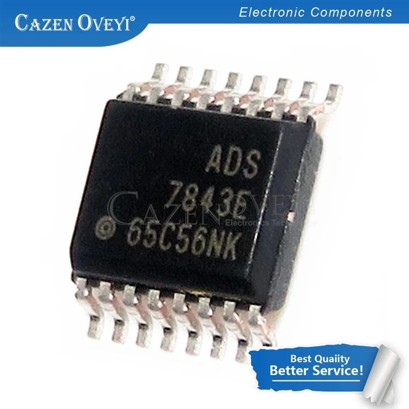 5pcs/lot ADS7843E ADS7843 SSOP-16 new original In Stock