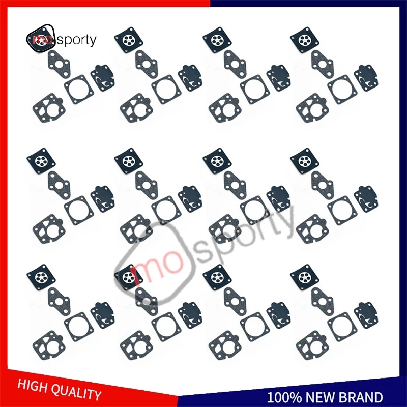 

12 set Carburetor Repair Rebuild Kit for Kawasaki TG20 TG24 TG25 TG33 TD24 TD25 TD33 TD40 TD48 Trimmer Brush Cutter