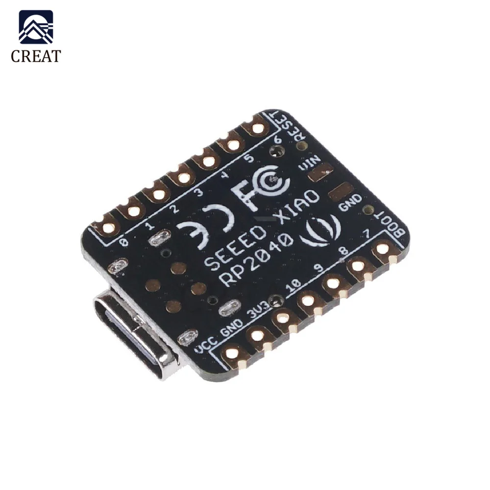 Макетная плата микроконтроллера Seeeduino XIAO 2040, двухъядерный процессор ARM Cortex M0 + для материнской платы Arduino Nano Rp2040