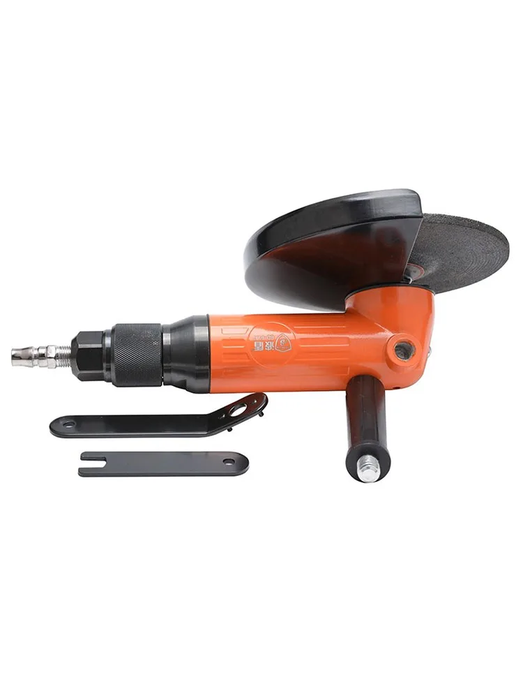 Amoladora angular neumática Wave Shield de 6 pulgadas, amoladora manual de viento de 150mm, amoladora angular de aire, Bd-0103