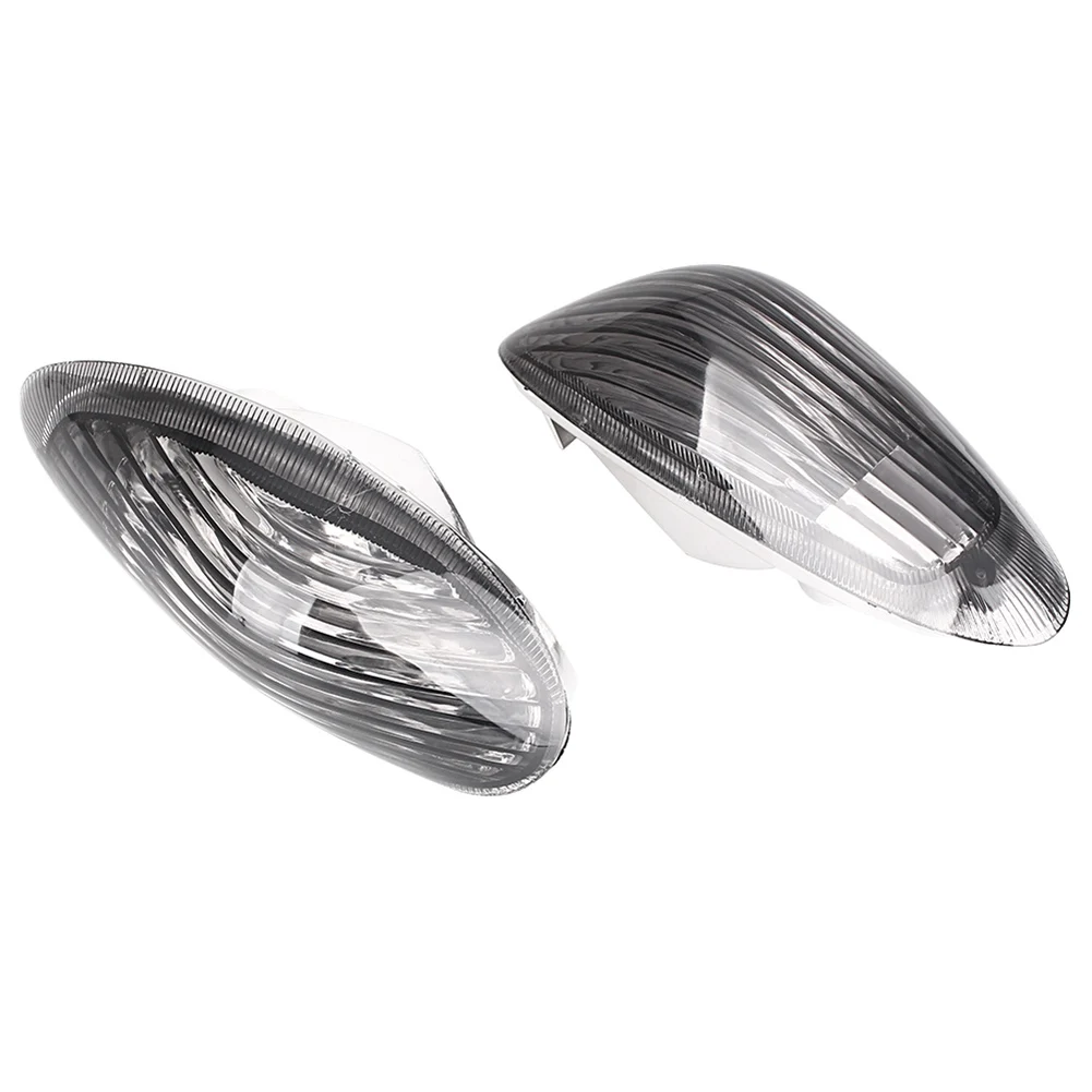 Motorcycle Front Turn Signals Lamp Indicator Blinker Light Lens Cover Smoke/Clear For SUZUKI KATANA 600 700 GSXF 1997-2007