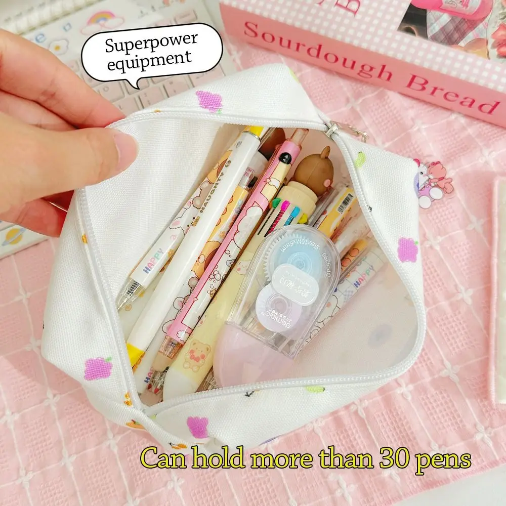 لطيف القوس القلم حقيبة سعة كبيرة متعددة الوظائف مقلمة صندوق القلم هدية #2