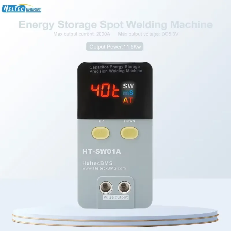 HeltecEnergy 11.6KW/14.5KW/21KW Spot Welding Machine 0.4mm 0.5mm Pure Nickel/Nickel Plating Battery Spot Welding Machine
