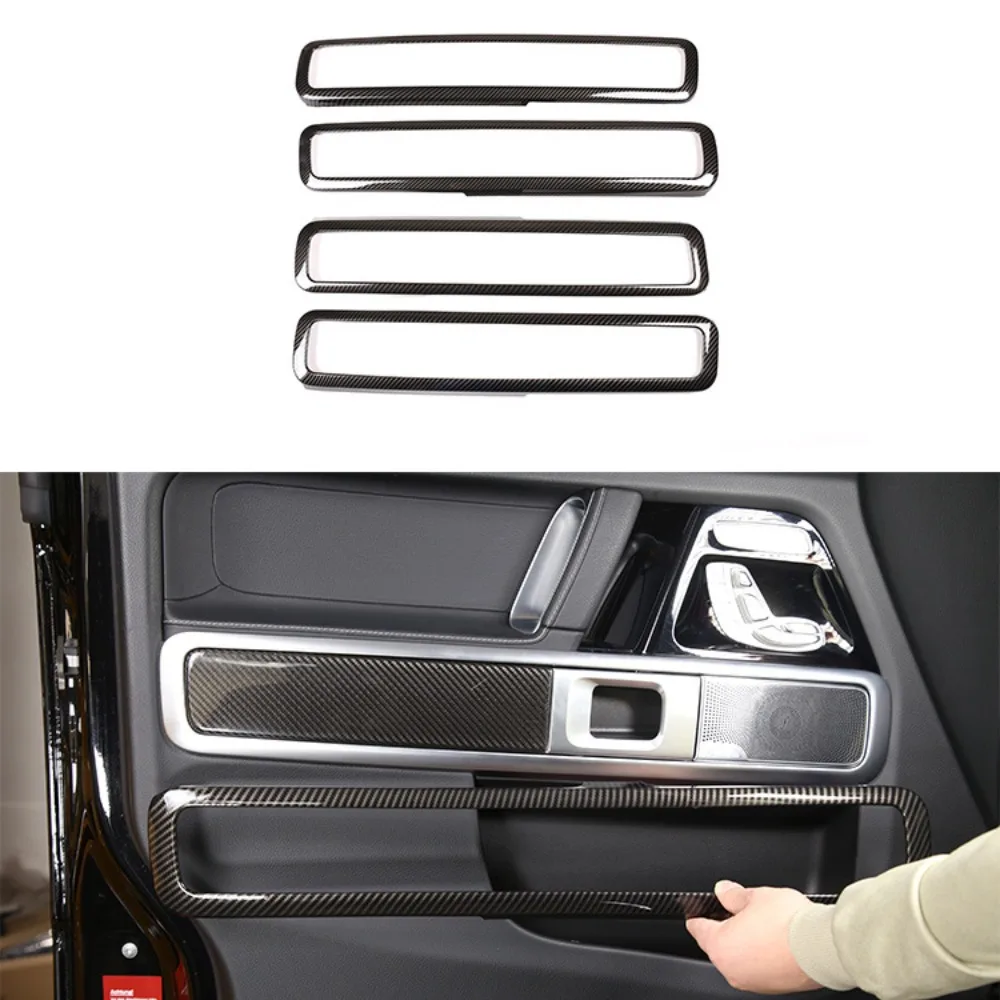 

Car Inner Door Handle Frame For Mercedes Benz W463 G Class 2019-2022 Trim Styling Sticker Interior Auto Accessories