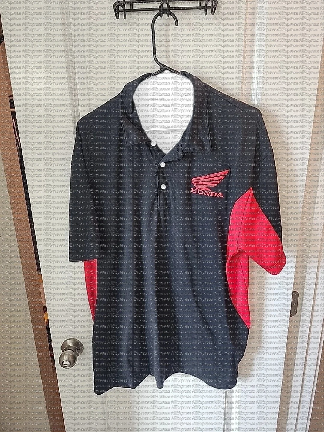 

Sport Honda Racing Logo Polo Shirt Jersey Summer Short-Sleeved Unisex Motorcycle Locomotive Riding T-Shirt for Men And Women