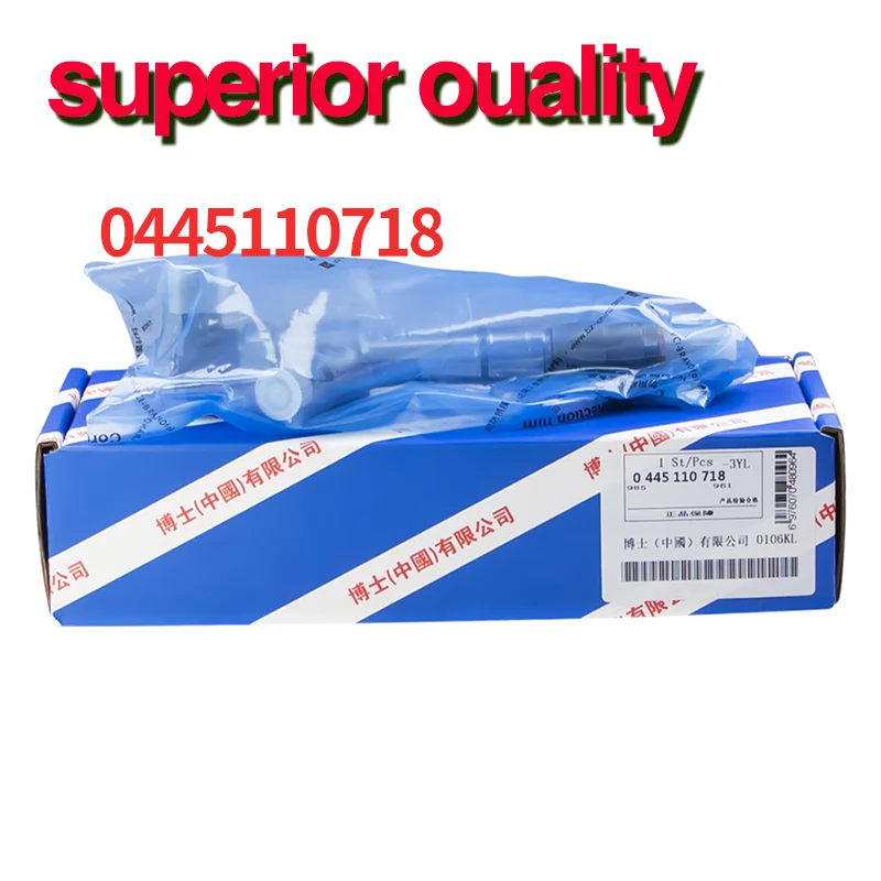 0445110718 diesel injector with DLLA140P2281 F00VC01359 is suitable for Jianghuai 110 HF4DA1 diesel engine oil supply system