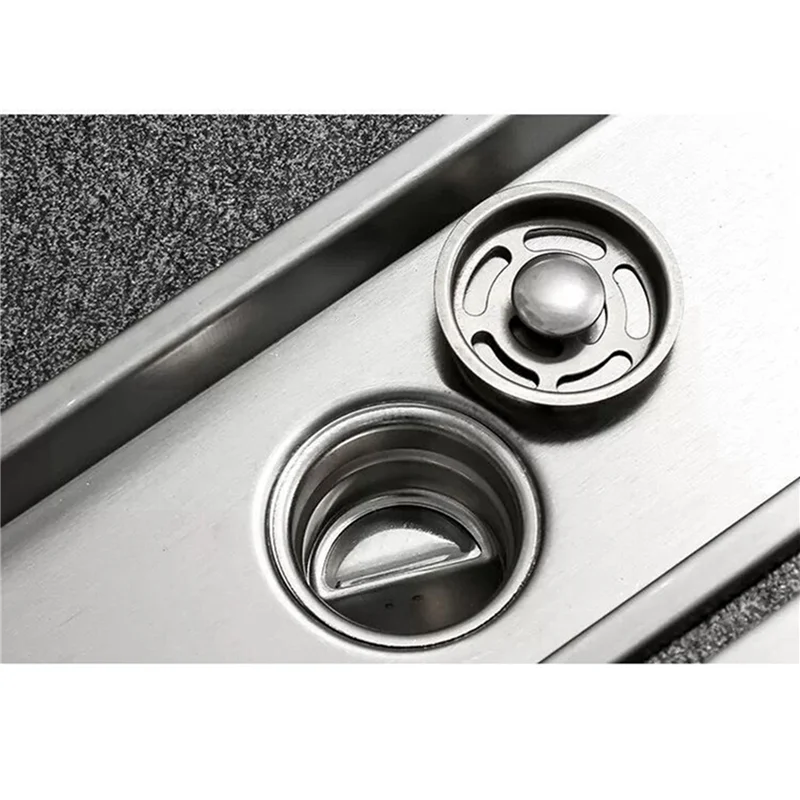 AC23-3X Rectangular Linear Shower Floor Drain Long Linear Drainage Channel Drain For Hotel Bathroom Kitchen Floor 20Cm