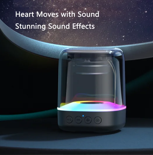 

Party Bluetooth Speaker with Dynamic RGB Lighting & Subwoofer – Portable Wireless for Home, Travel & Outdoors