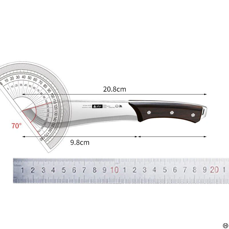 A large outdoor camping machete suitable for heavy chopping, yard work, and jungle clearing，for outdoor camping