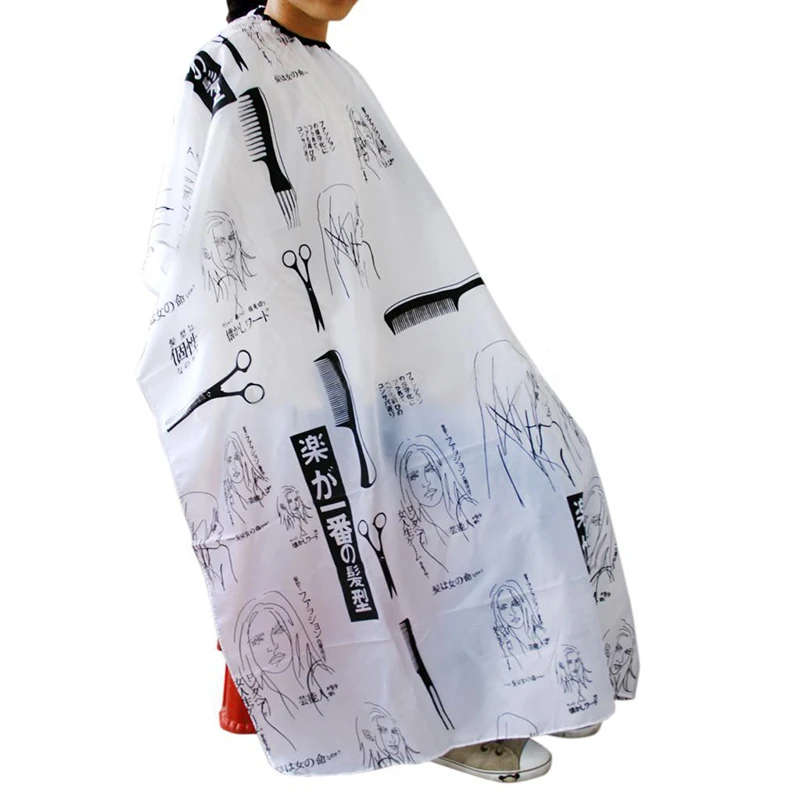 Creative Barber Hairdresser Aprons Haircut Capes Barbershop Waterproof Aprons Shawls Salon Professional Accessories Haircut Tool