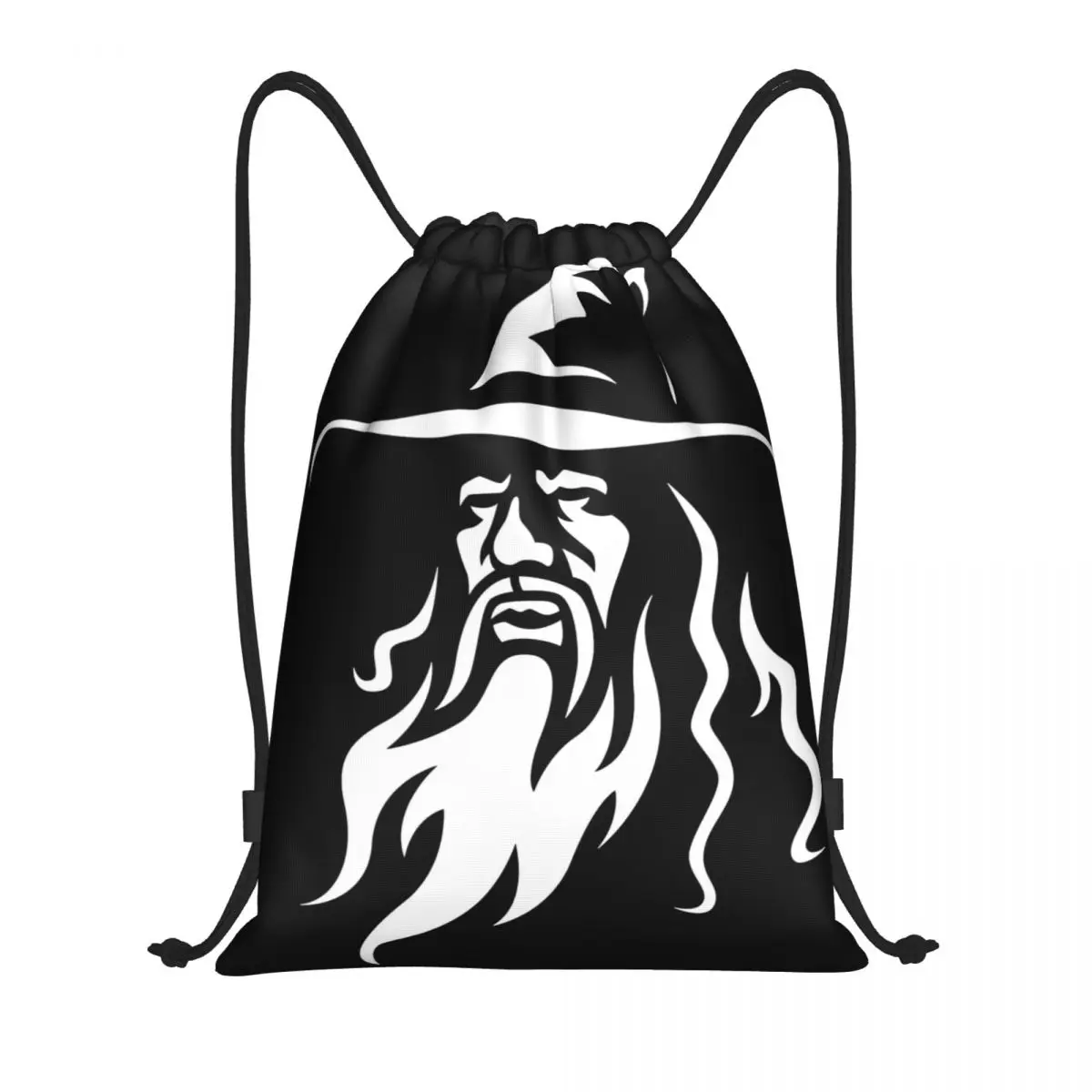 

GAND ALF Logo Multi-function Portable Drawstring Bags Sports Bag Book Bag For Travelling