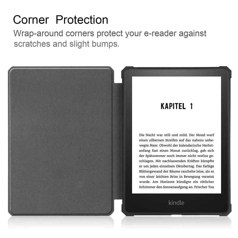 NEW Auto Sleep Flip Case for Kindle Paperwhite 5 11th 2021 Matte Cover KPW 5 Microfiber Leather Waterproof Ultra-thin Non-slip